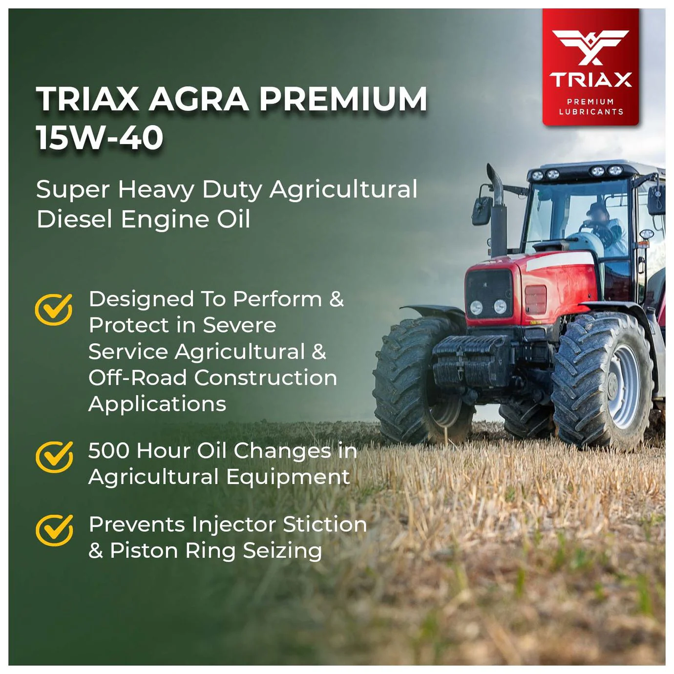 TRIAX Agra Premium 15W-40 (CI-4) - Image 26