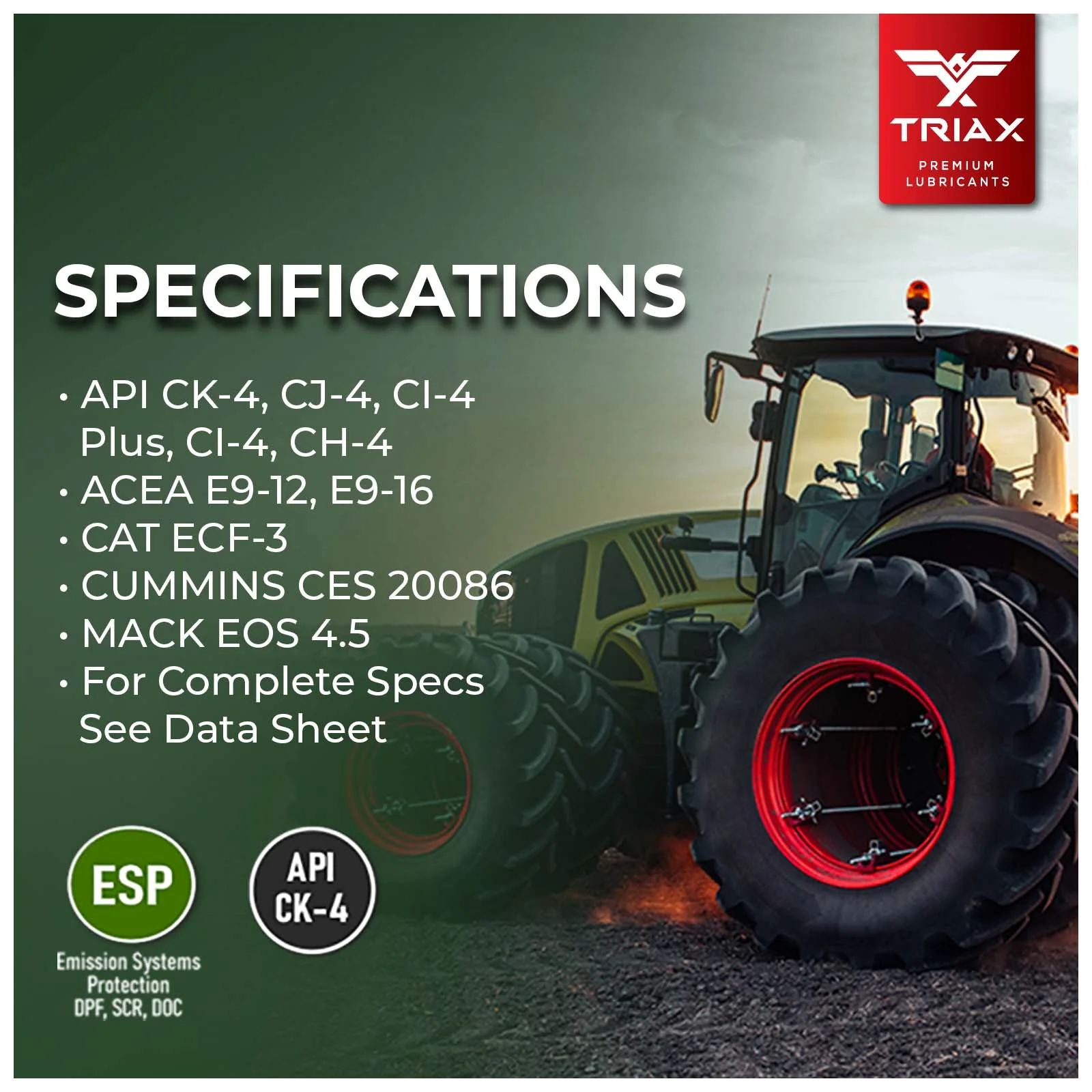 TRIAX Agra Supreme 15W-40 - Image 29