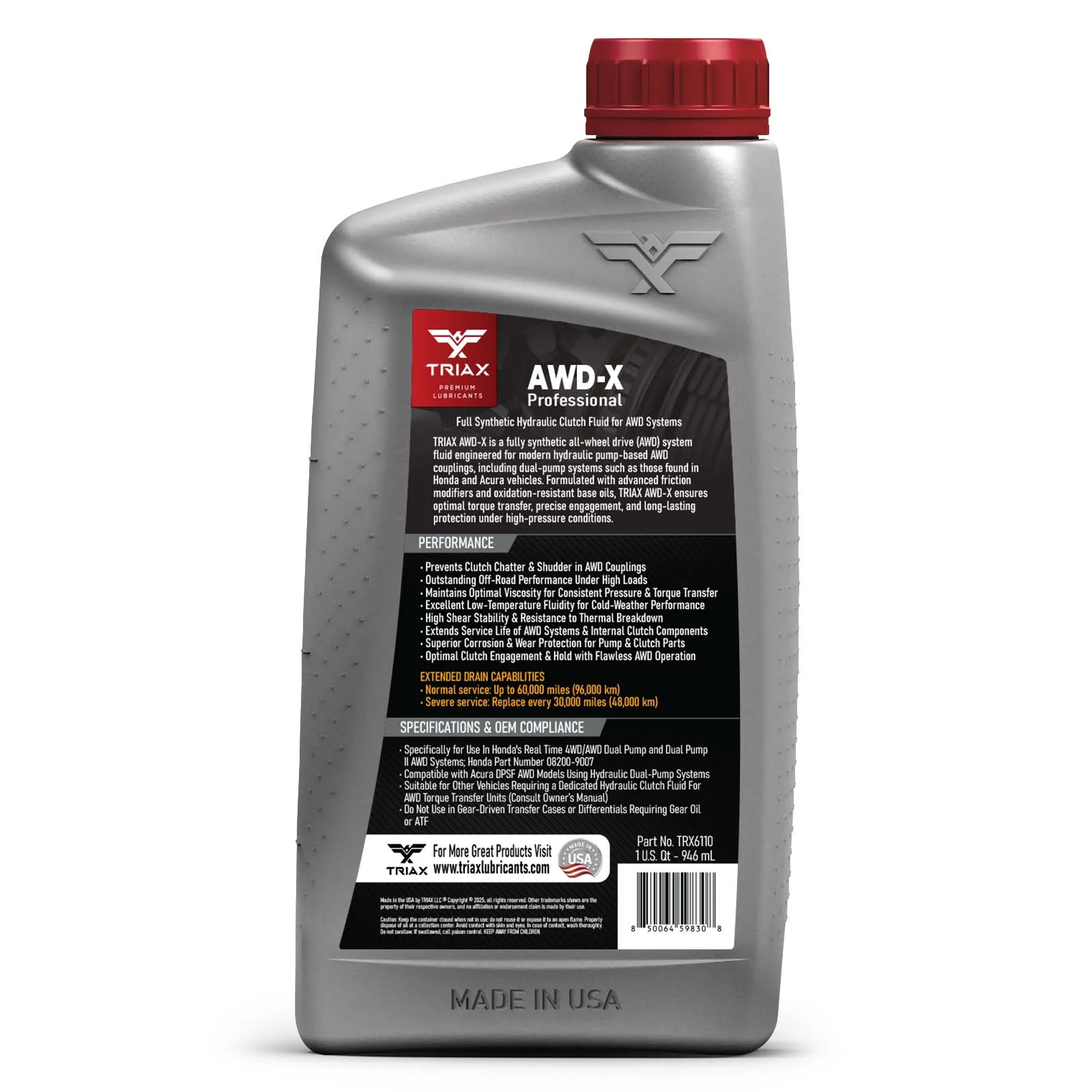 TRIAX AWD-X Professional (Honda Dual Pump II) - Image 2
