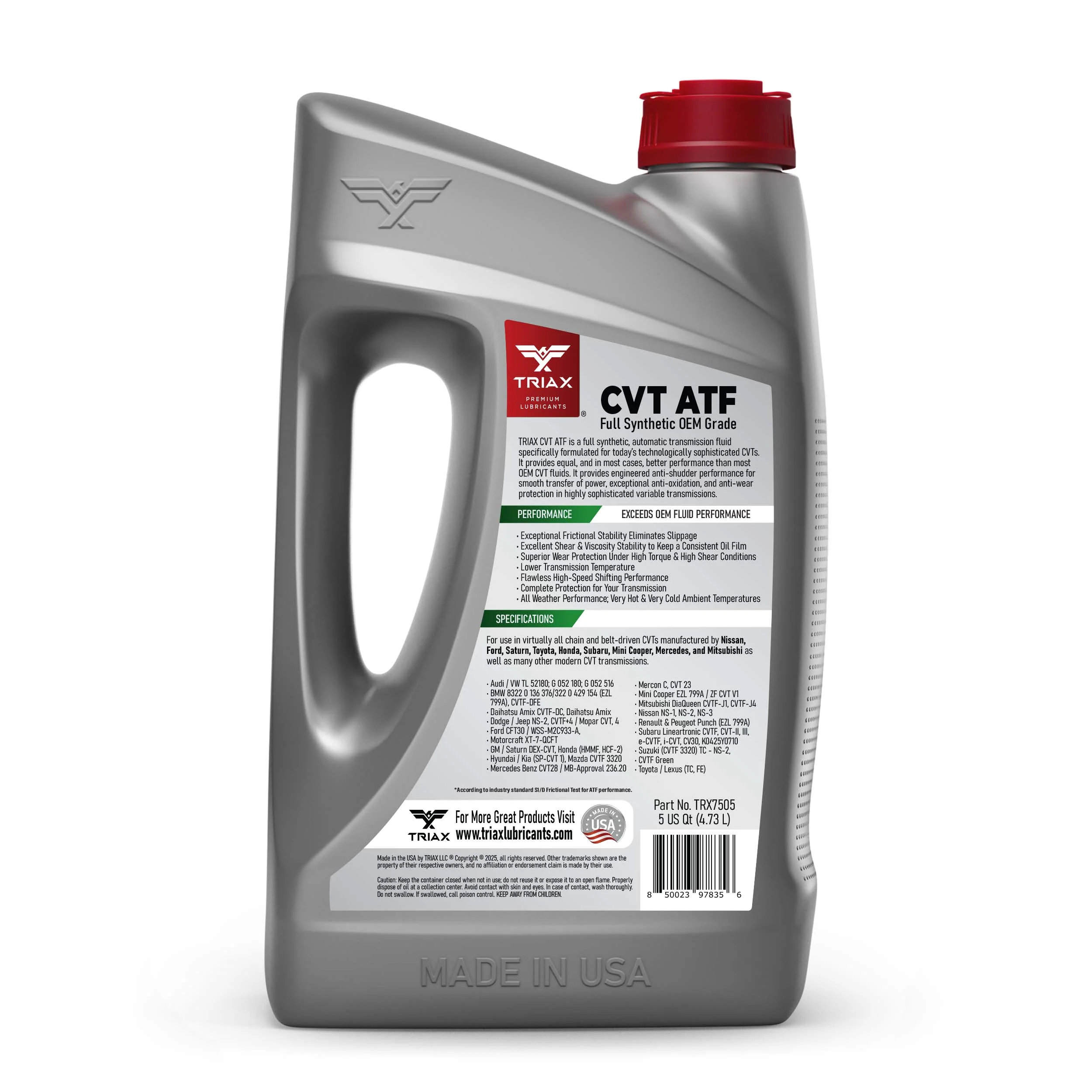 TRIAX CVT ATF Full Synthetic - Image 29