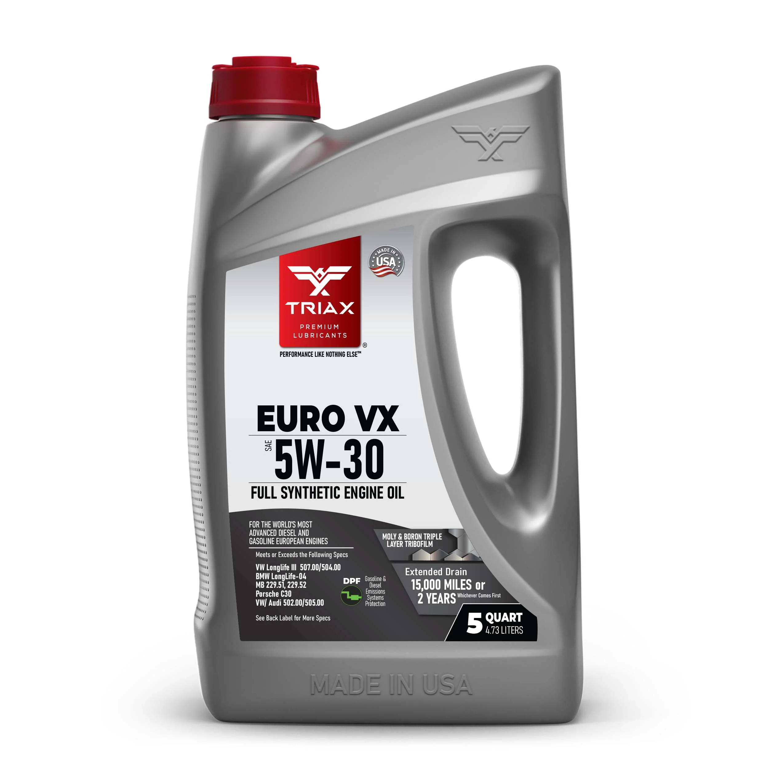 TRIAX Euro VX 5W-30 Full Synthetic - Image 15