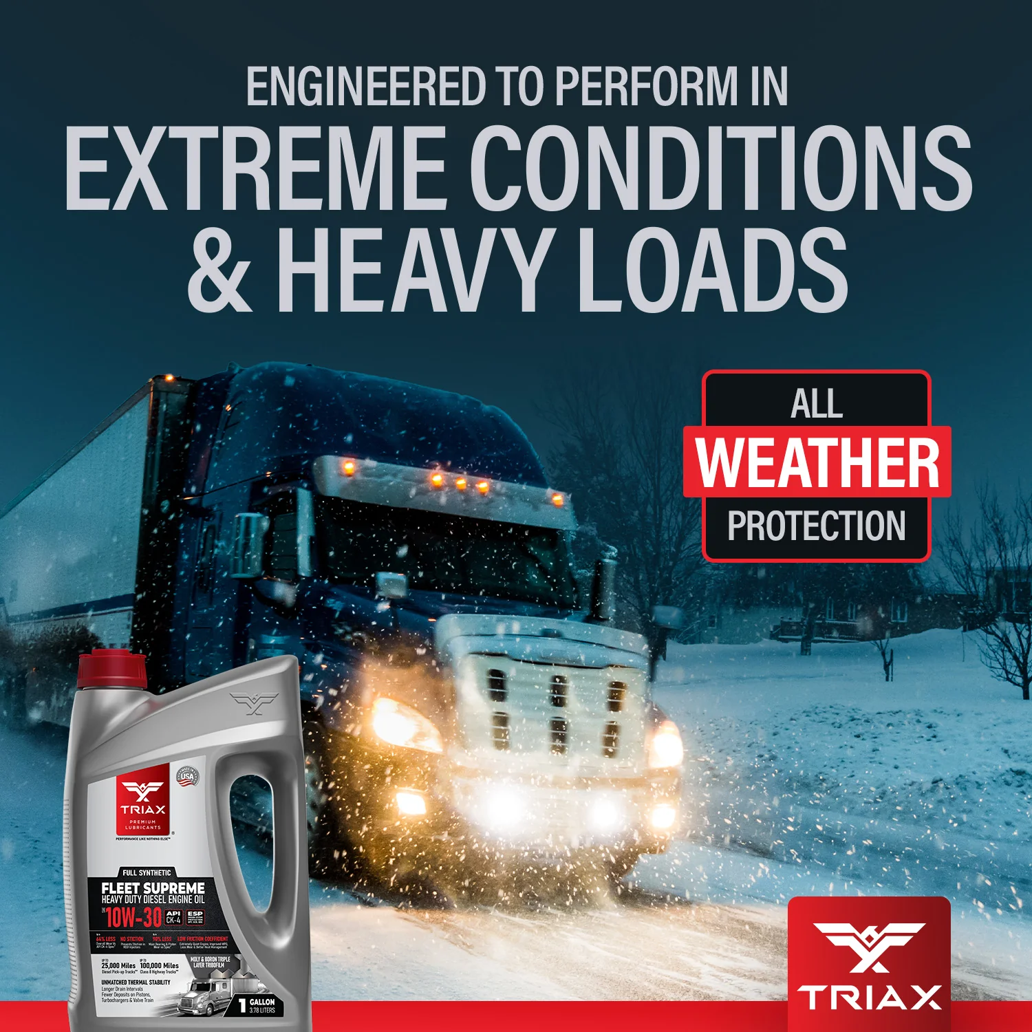 TRIAX Fleet Supreme 10W-30 Full Synthetic - Image 28