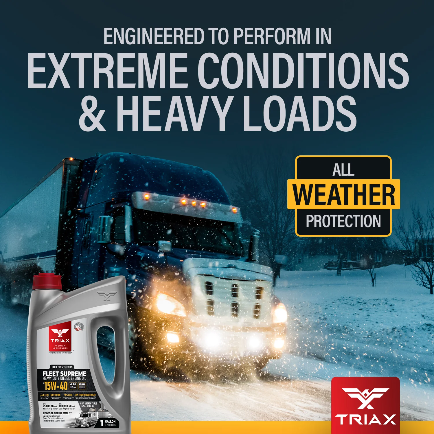 TRIAX Fleet Supreme 15W-40 Full Synthetic - Image 41