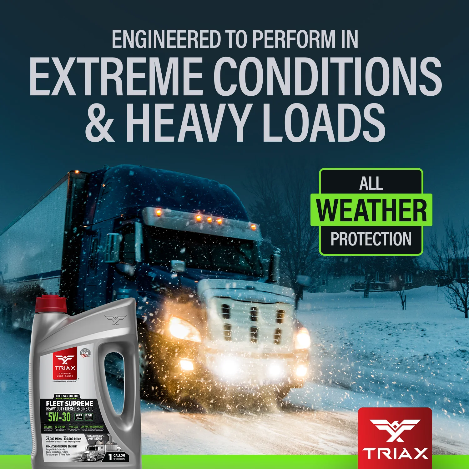 TRIAX Fleet Supreme 5W-30 Full Synthetic - Image 30
