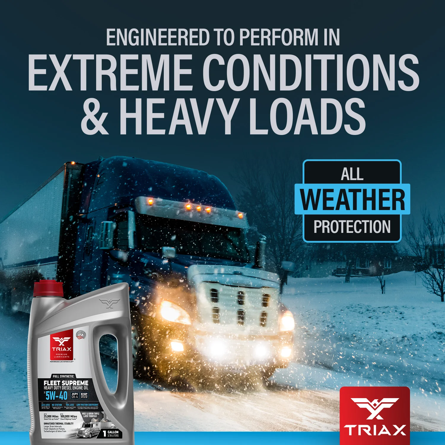 TRIAX Fleet Supreme 5W-40 Full Synthetic - Image 33
