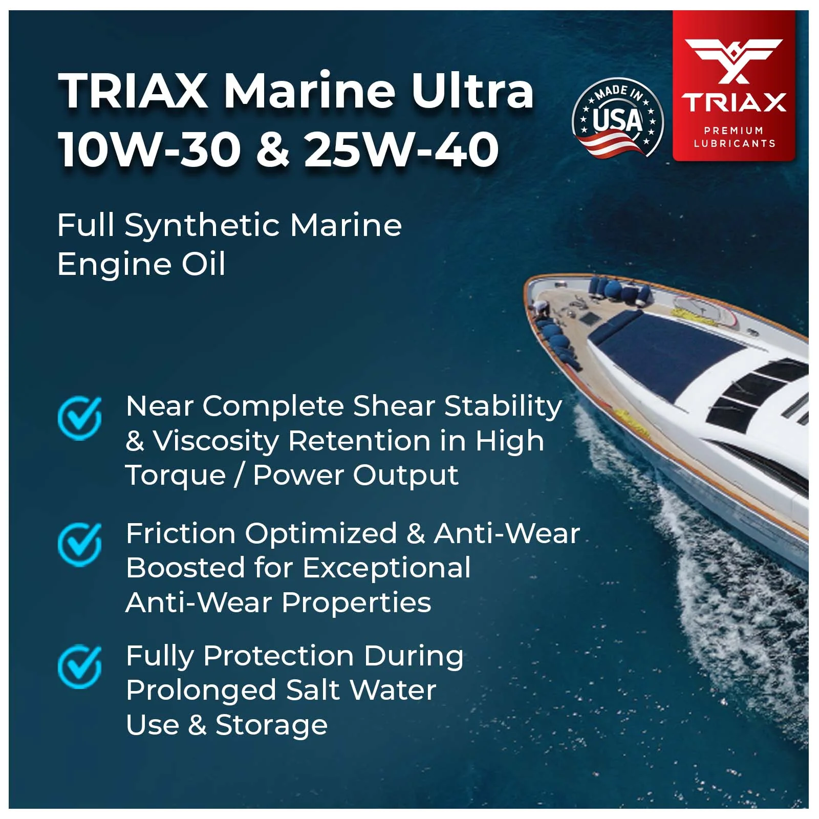 TRIAX Marine Ultra 10W-30 Full Synthetic - Image 14