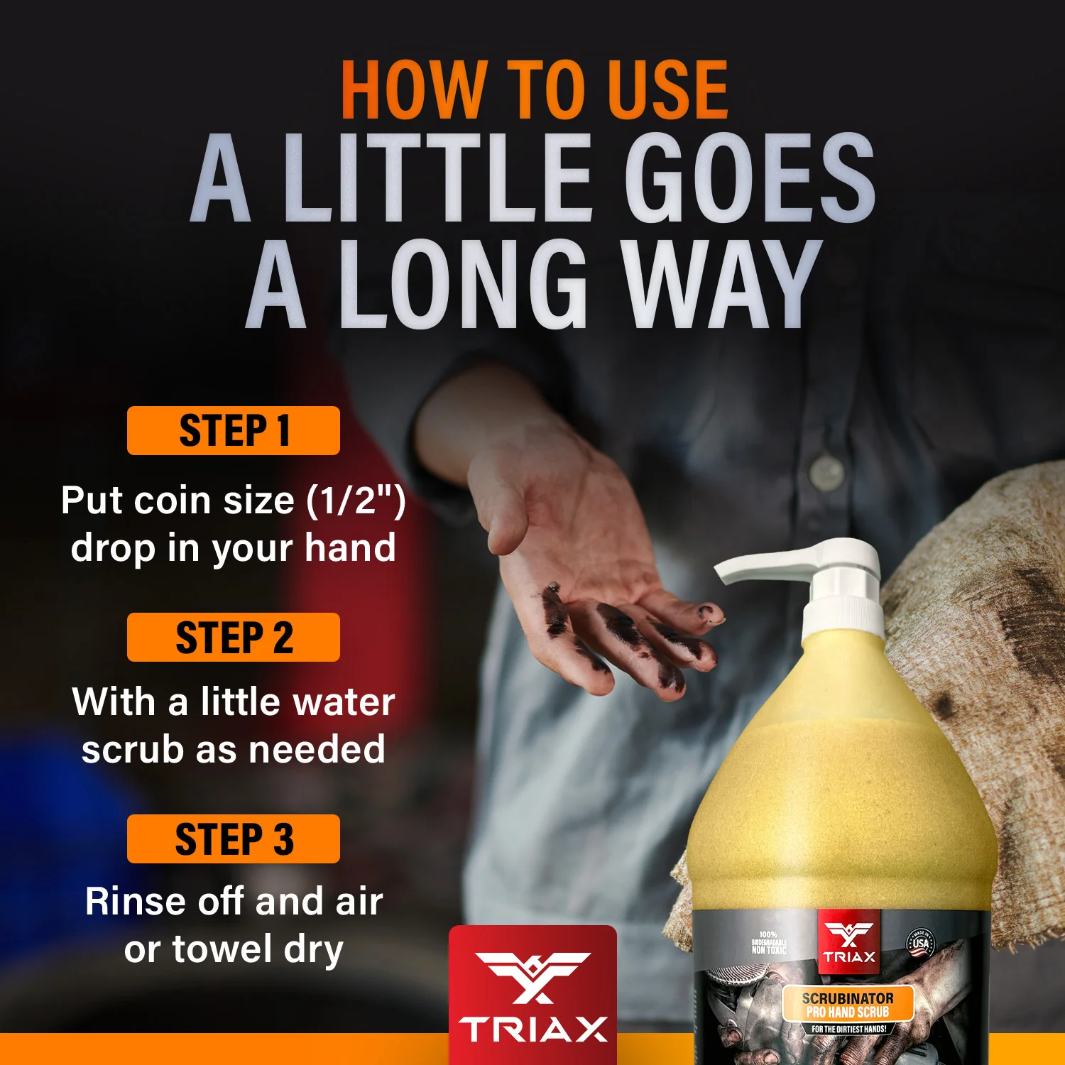 TRIAX Scrubinator - Hand Scrub and Cleaner - Image 28