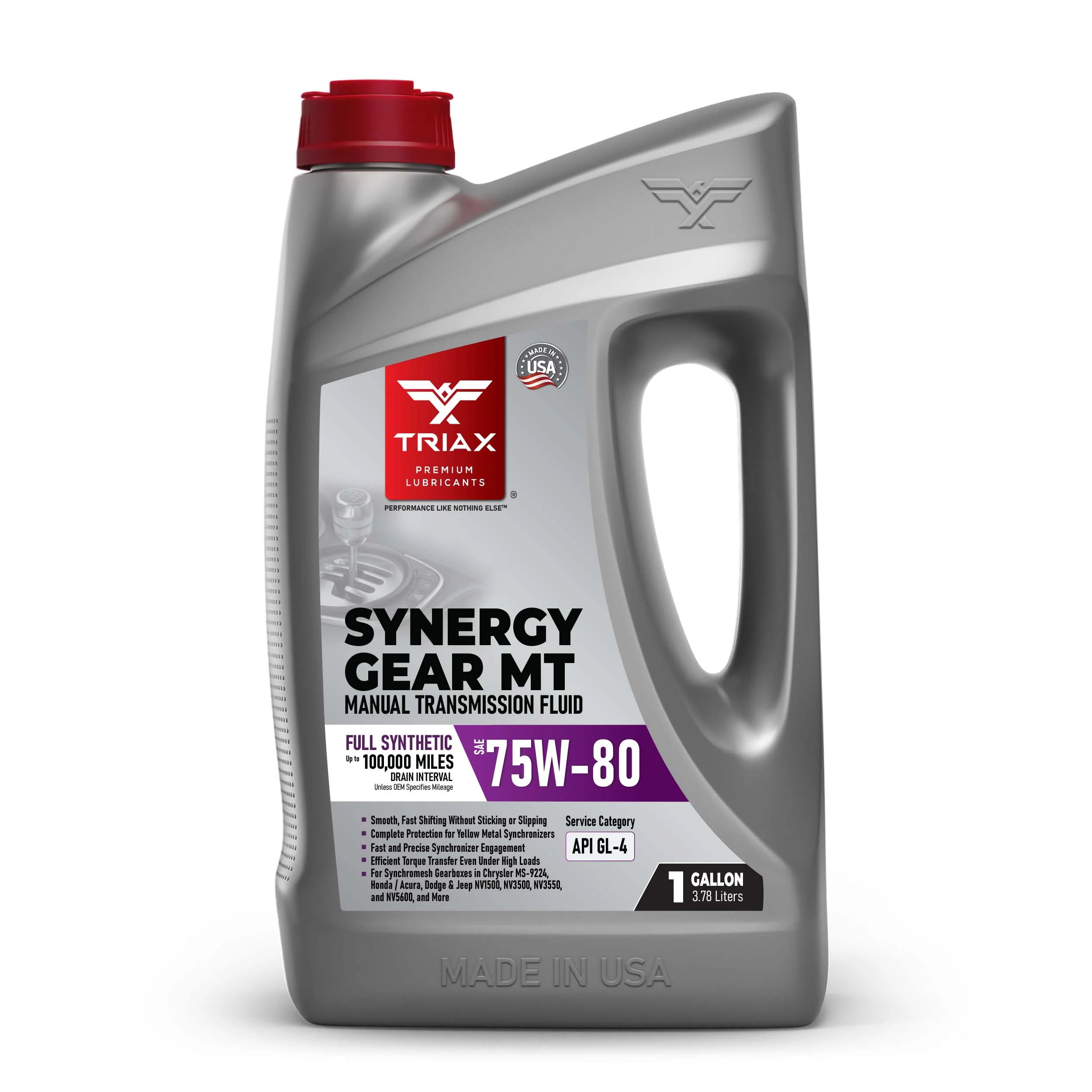 TRIAX Synergy Gear MT 75W-80 GL-4 - Image 8