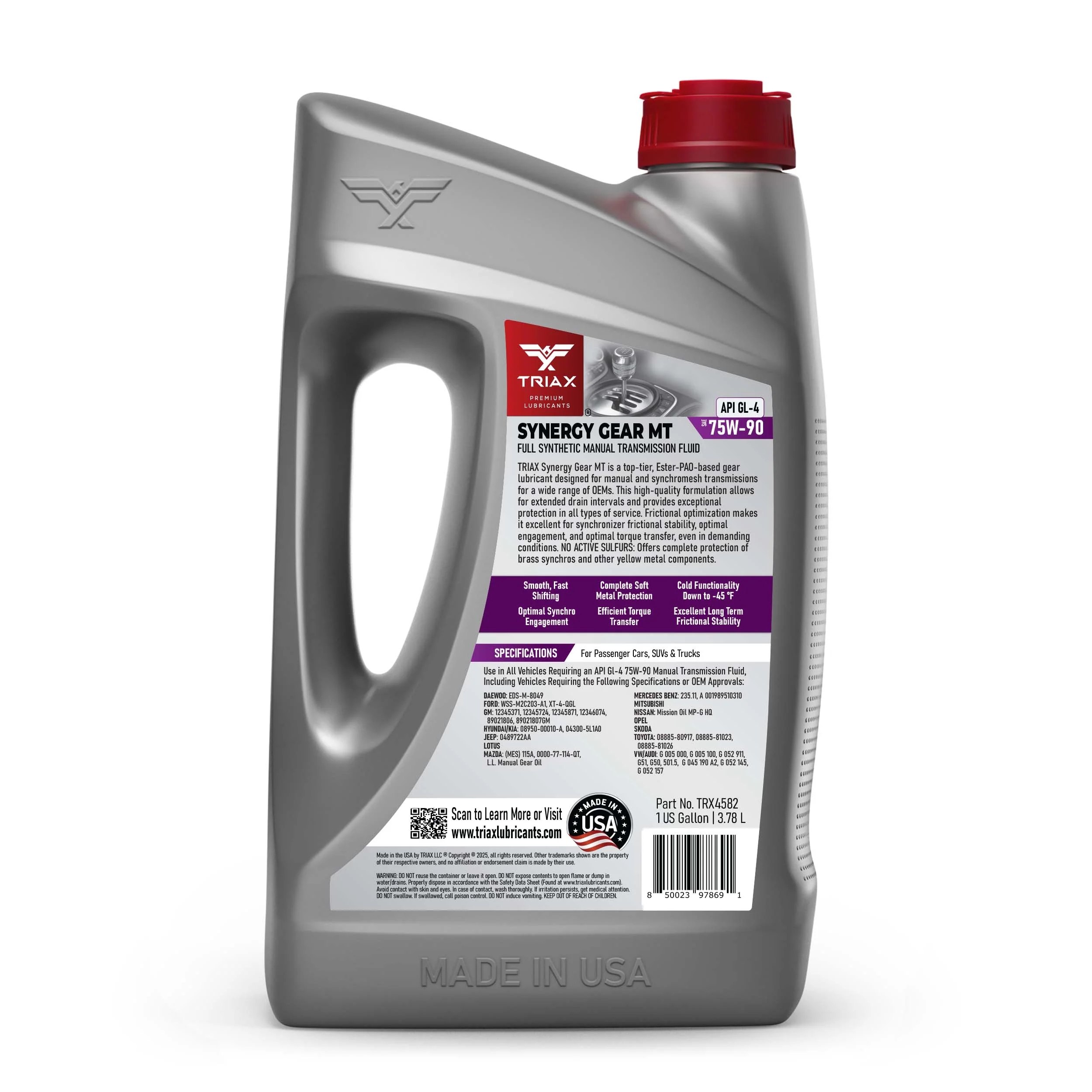 TRIAX Synergy Gear MT 75W-90 GL-4 - Image 12