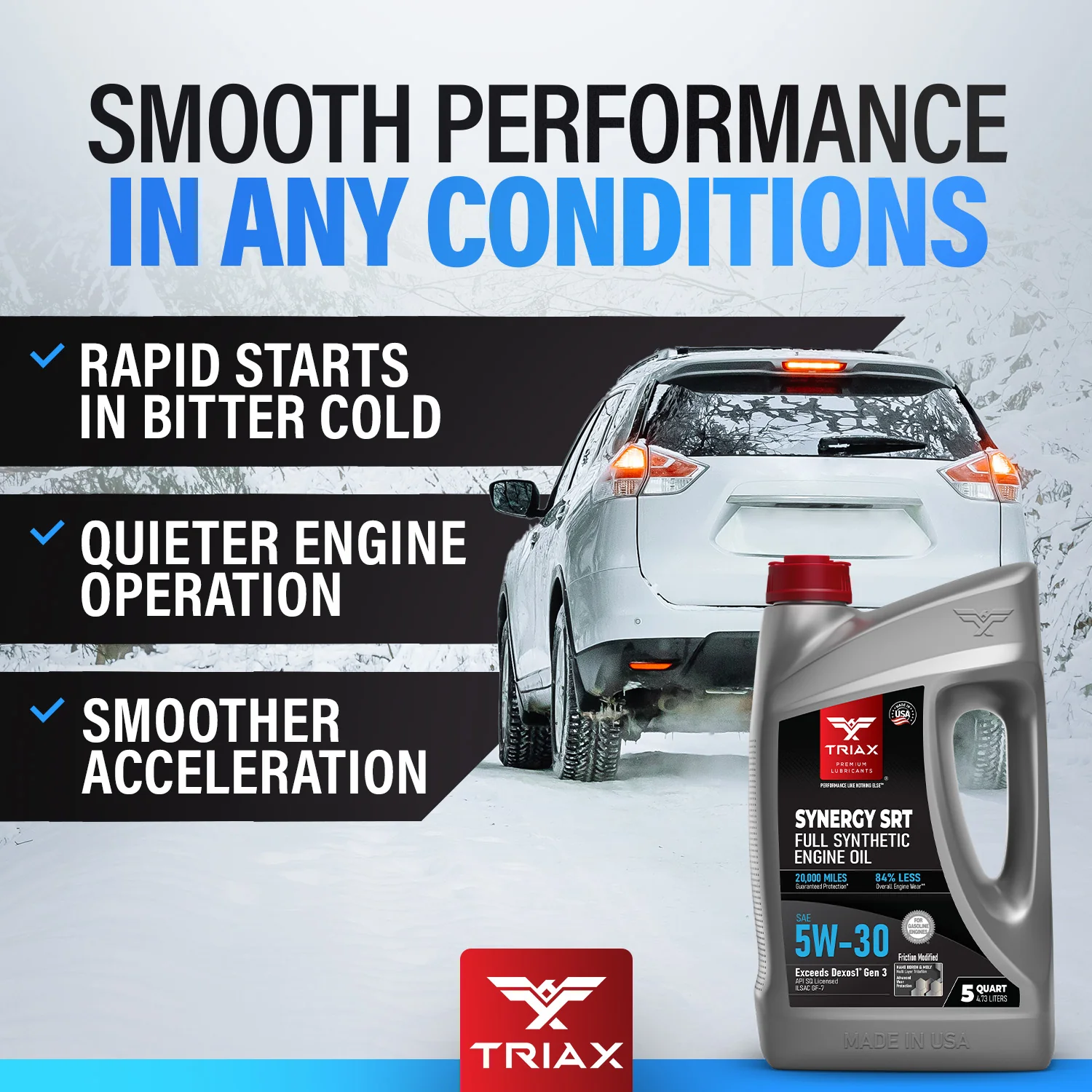 TRIAX Synergy SRT 5W-30 Full Syn - Image 26