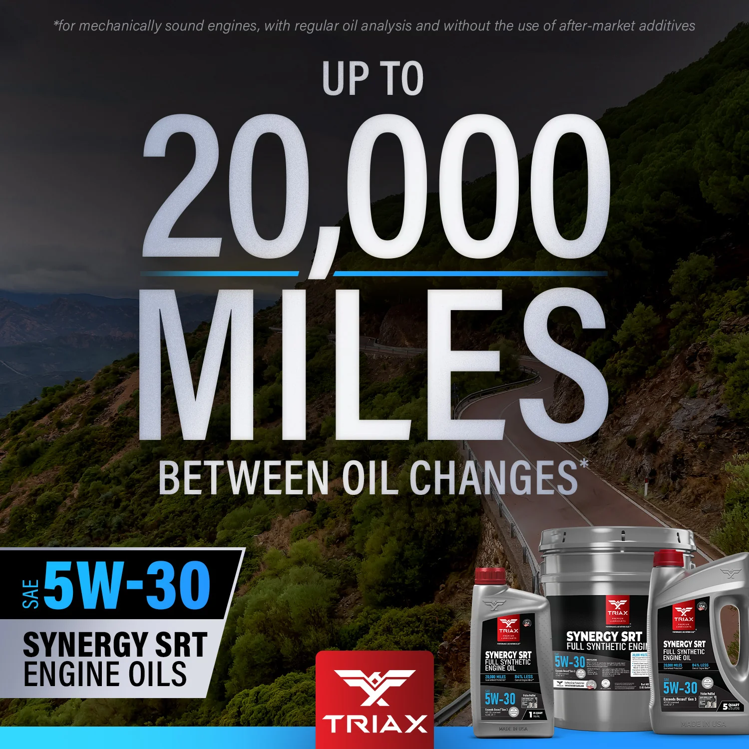 TRIAX Synergy SRT 5W-30 Full Syn - Image 4