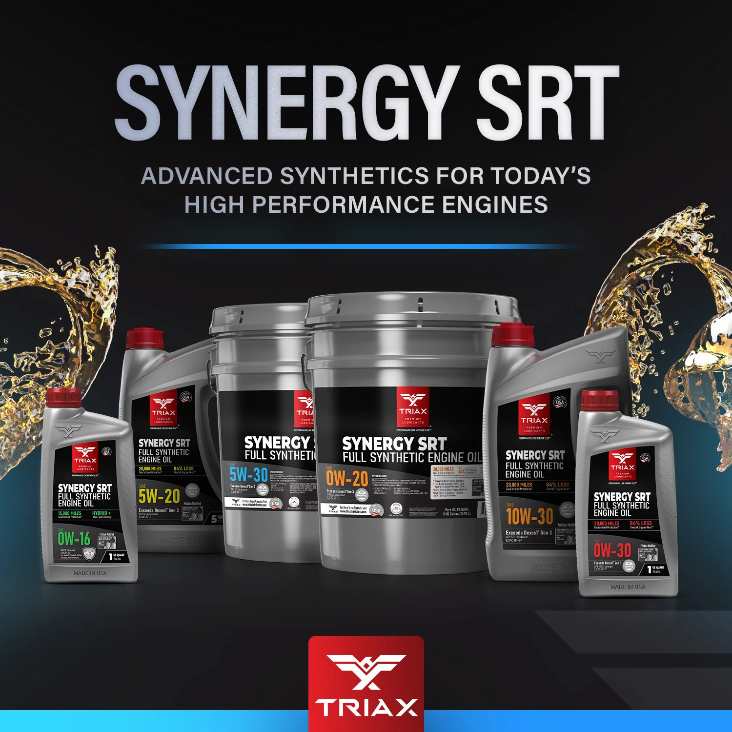 TRIAX Synergy SRT 5W-30 Full Syn - Image 56