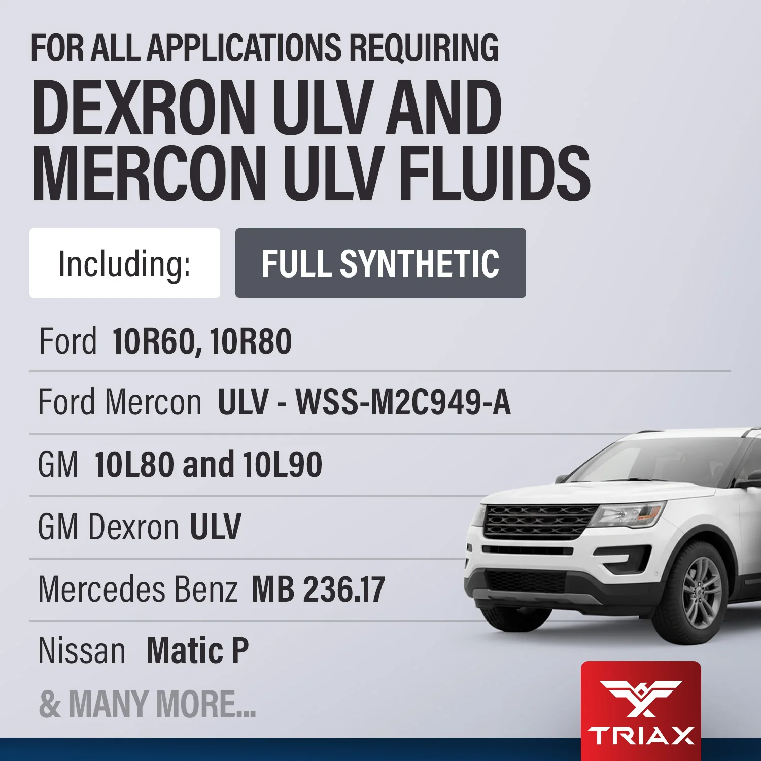 TRIAX ULV ATF Full Synthetic - Image 14